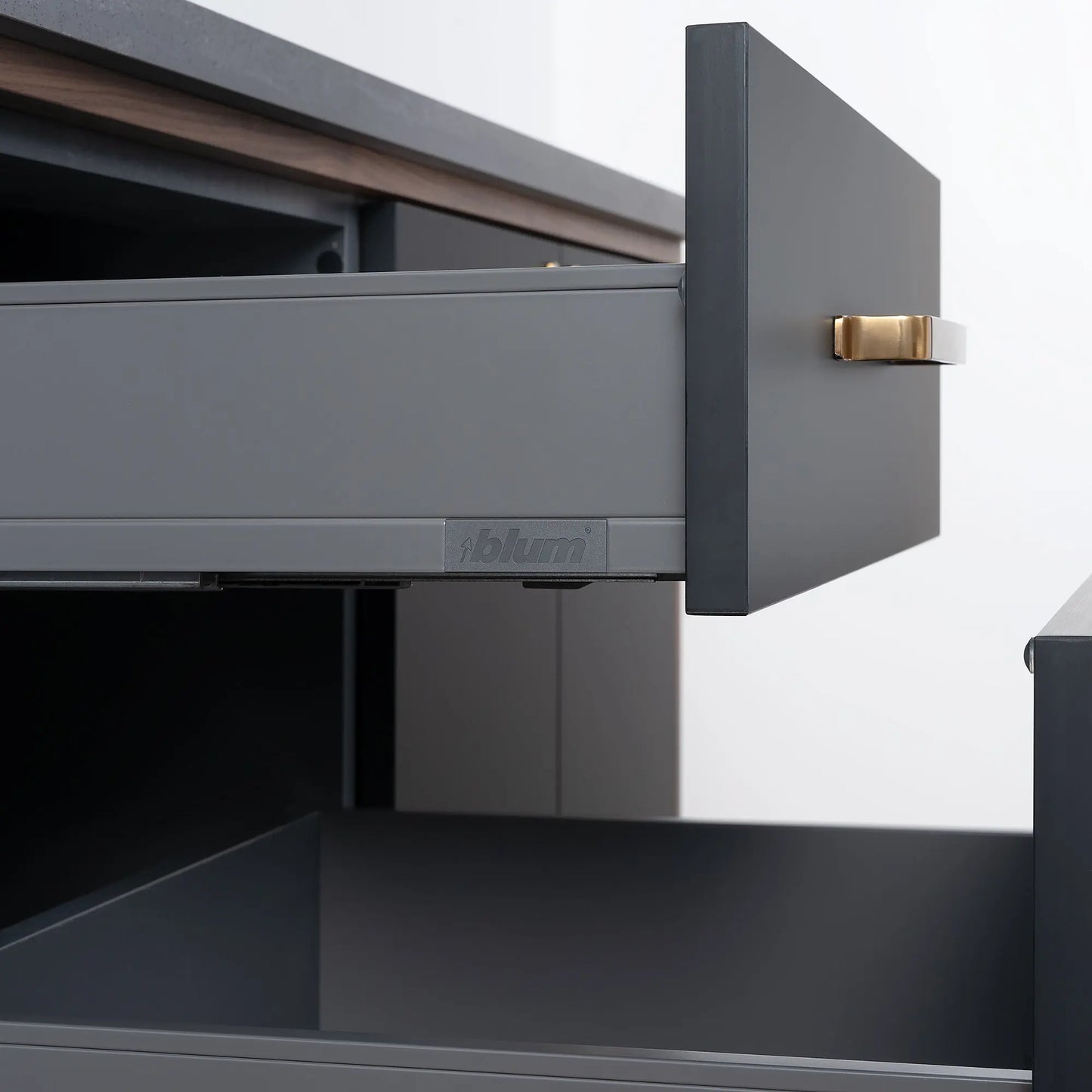 Sidney SLIM, 72" Teodor® Modern Wall Mount Matte Black Vanity, Double Sink Teodor Bathroom VanityCanada