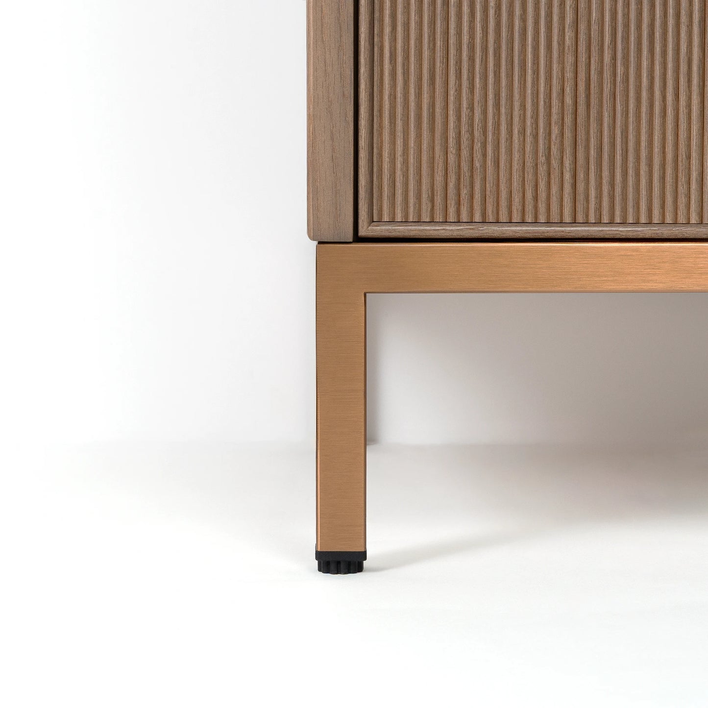 Malibu 36" Almond Coast Bathroom Vanity, Left Sink