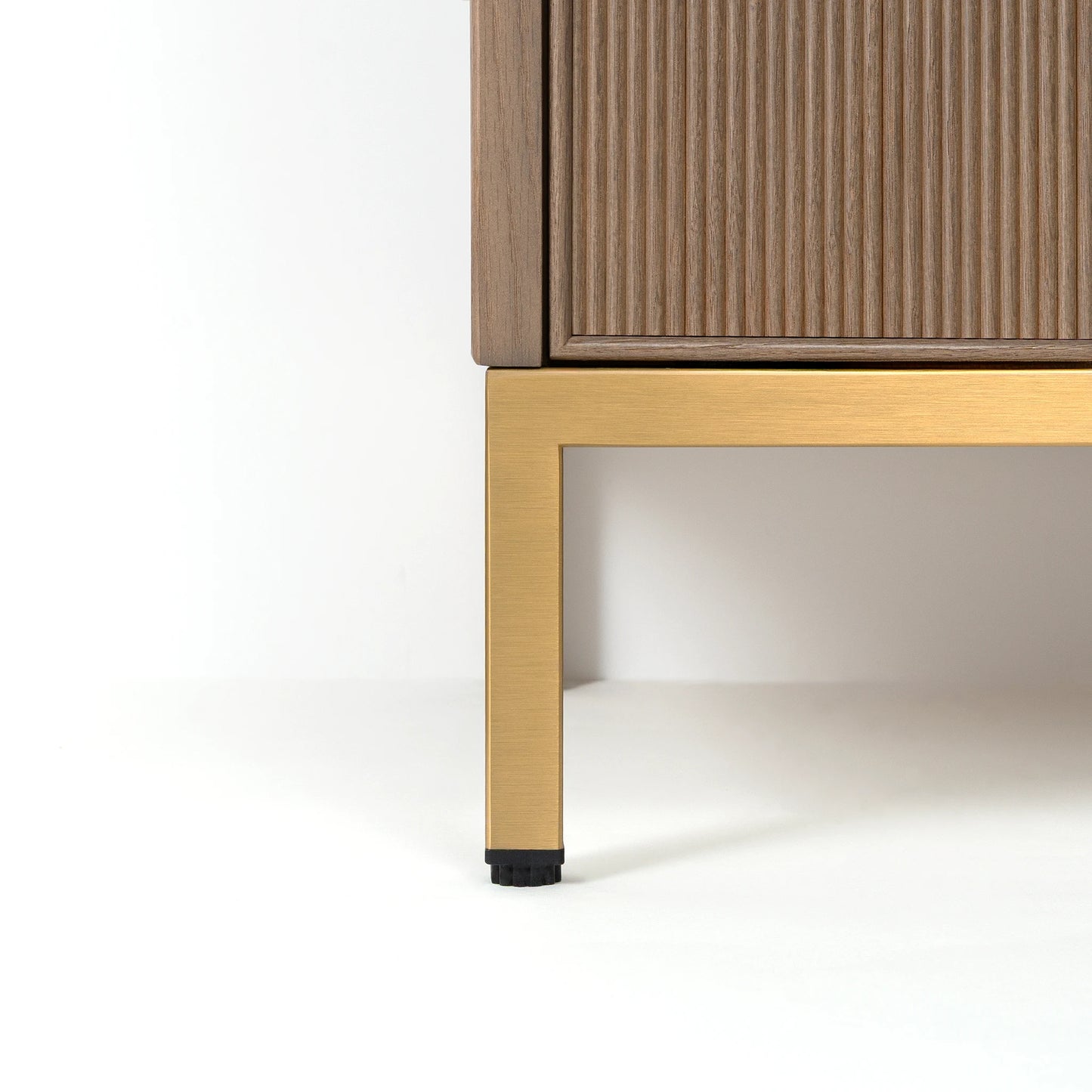 Malibu 36" Almond Coast Bathroom Vanity, Left Sink