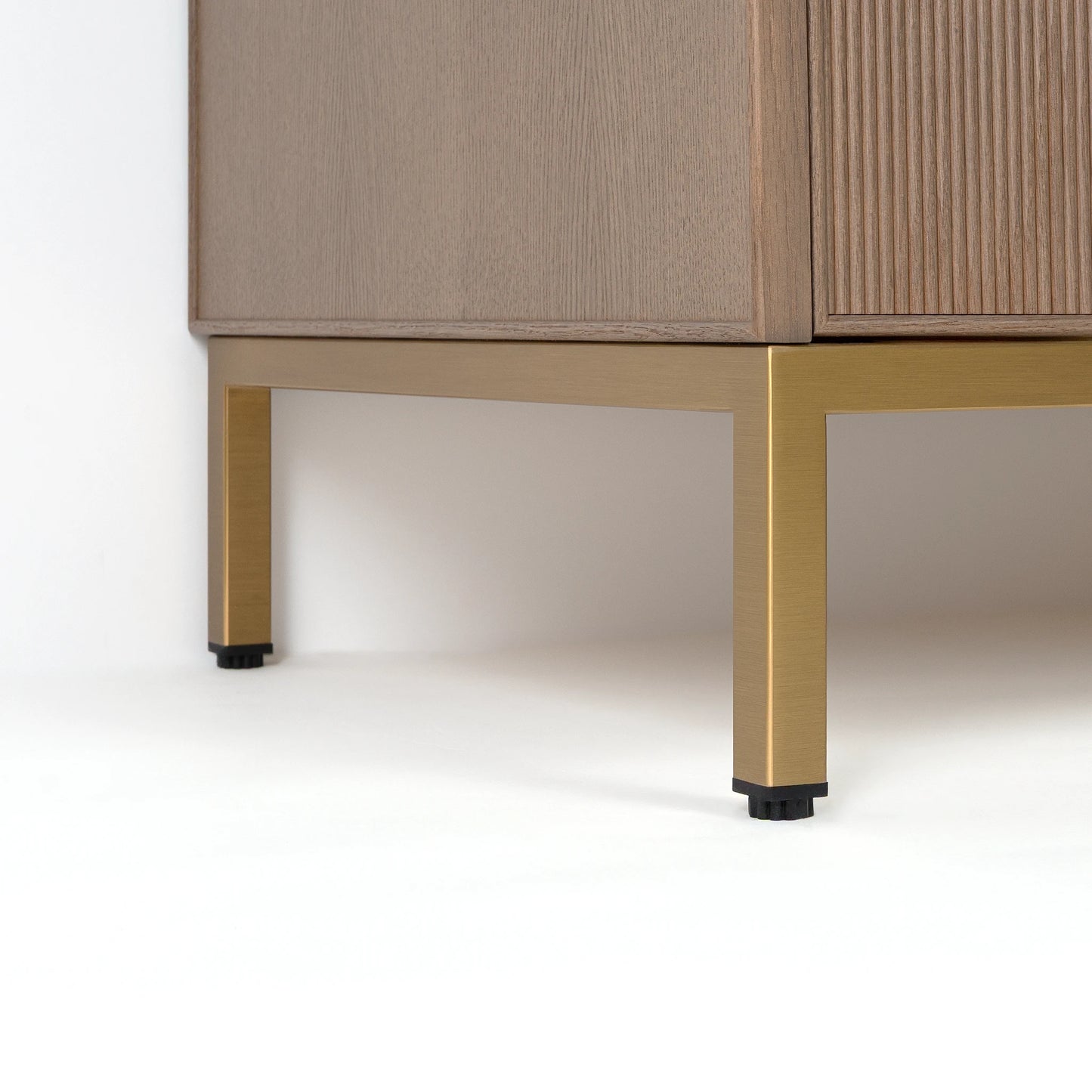 Malibu 36" Almond Coast Bathroom Vanity, Left Sink