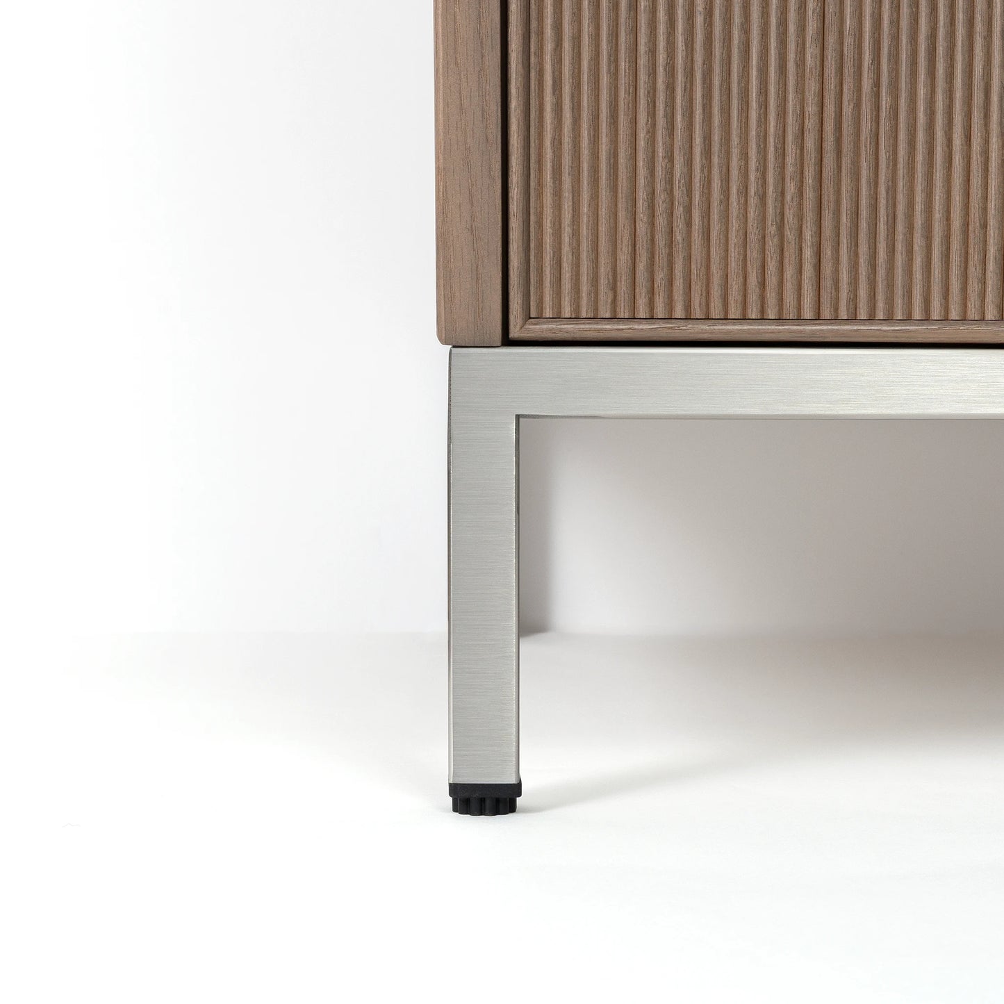 Malibu 36" Almond Coast Bathroom Vanity, Left Sink