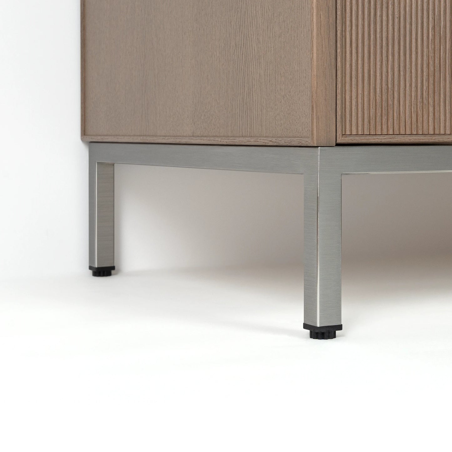 Malibu 36" Almond Coast Bathroom Vanity, Left Sink