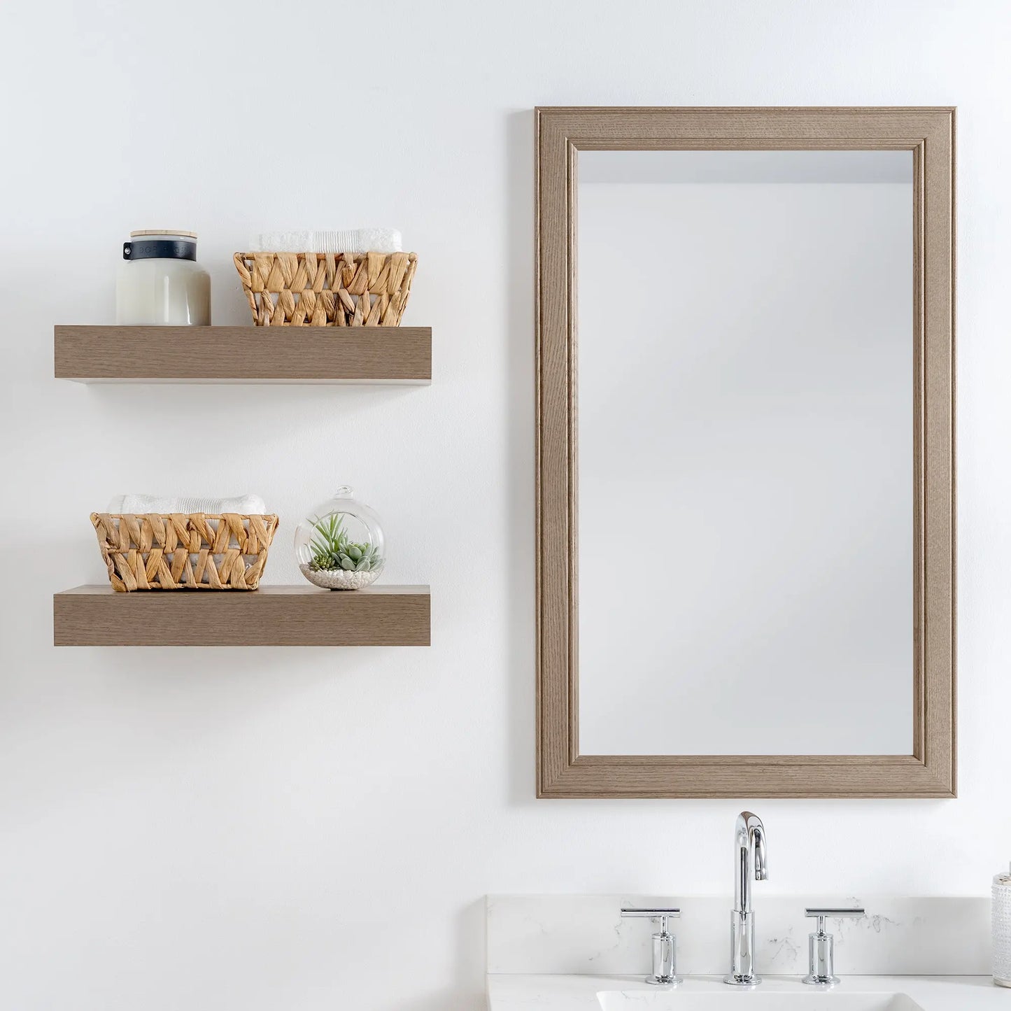 Teodor®, Almond Coast Floating Shelf Teodor Bathroom VanityCanada