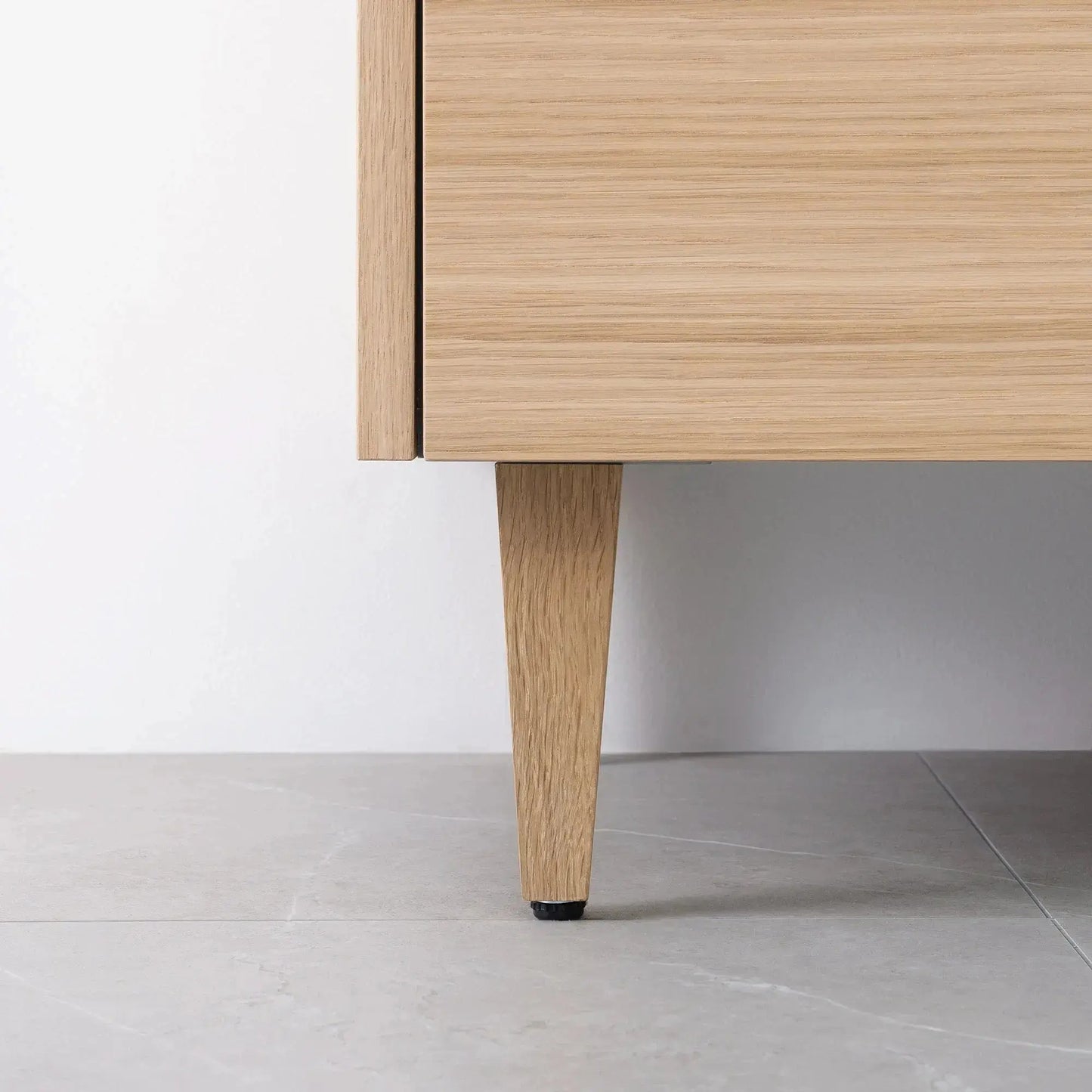 Ashbury SLIM 72" Natural White Oak Bathroom Vanity, Double Sink - All Drawers Teodor Bathroom Vanity Canada