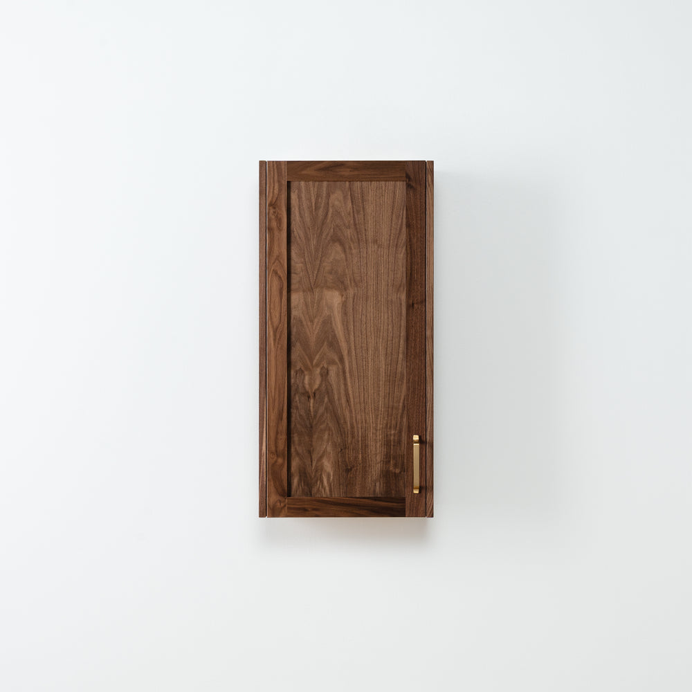 
                  
                    Bridgeport American Black Walnut Wall Cabinet - Teodor Vanities
                  
                