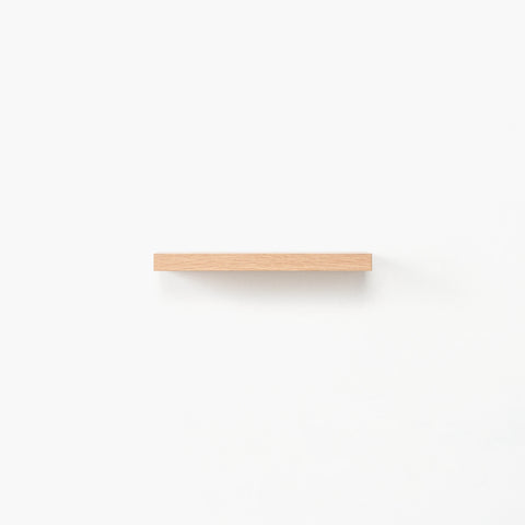 Natural White Oak Floating Shelf