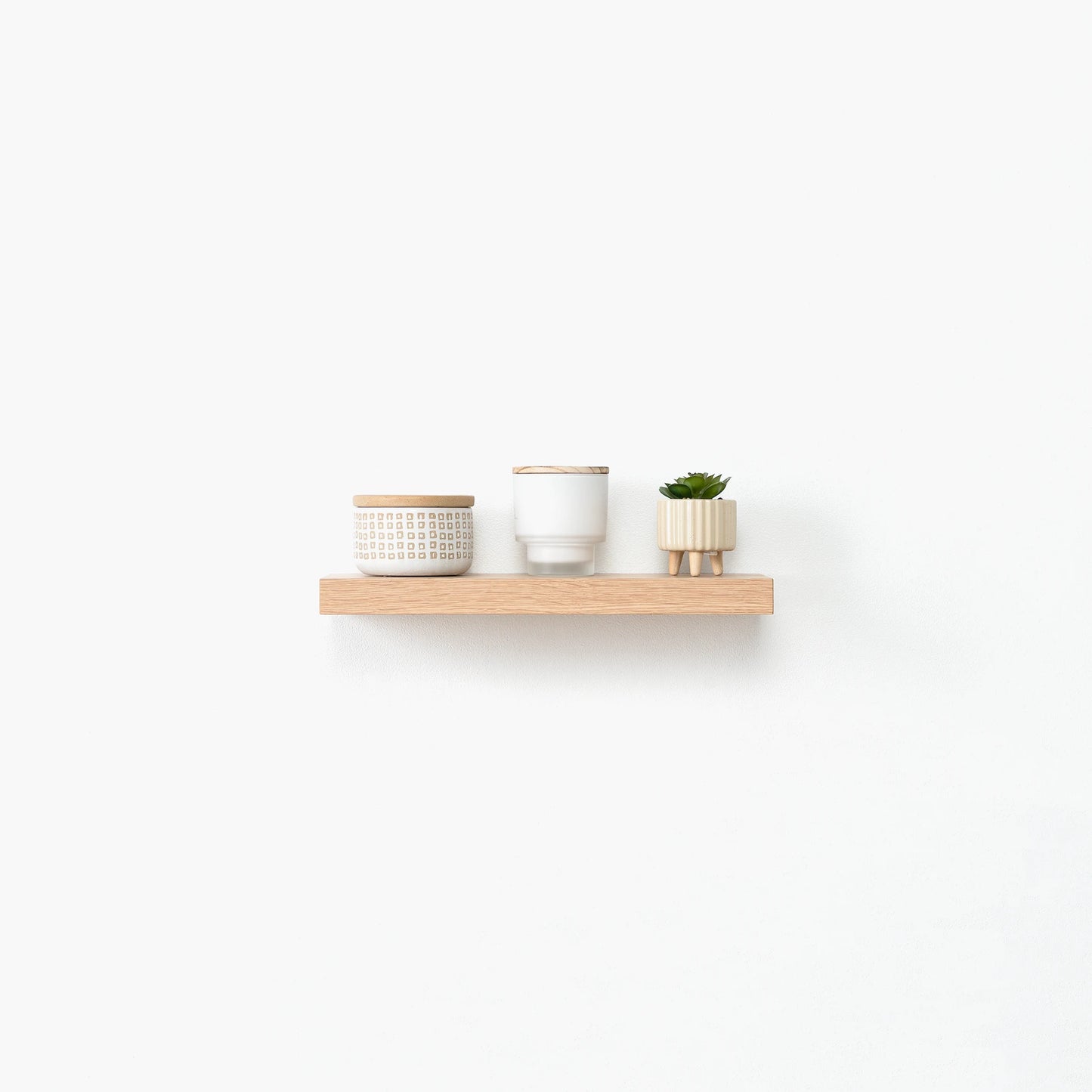 
                  
                    Natural White Oak Floating Shelf
                  
                