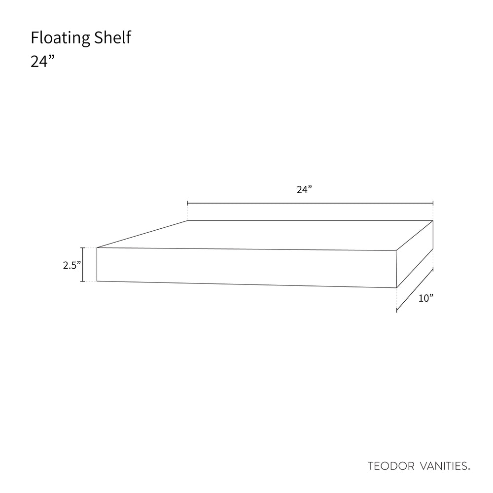 
                  
                    Almond Coast Floating Shelf
                  
                