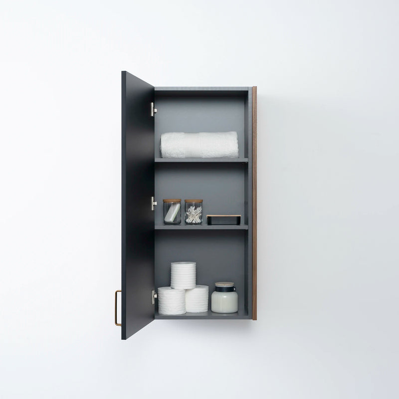 Sidney, Teodor® Matte Black Wall Cabinet