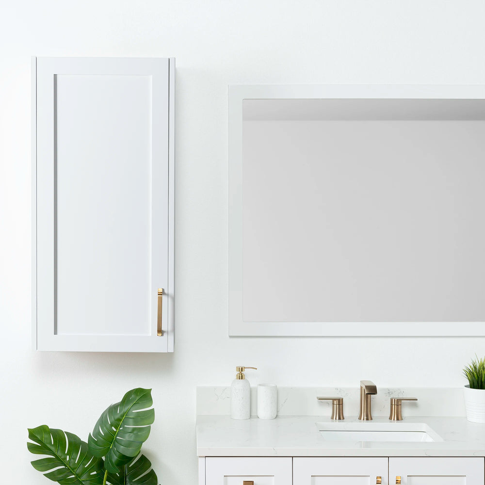 
                  
                    Bridgeport Satin White Wall Cabinet
                  
                