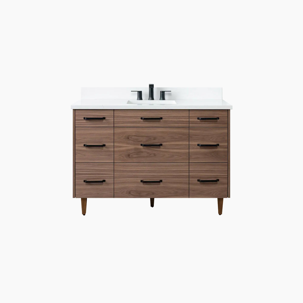 
                  
                    Asher 48" American Black Walnut Bathroom Vanity
                  
                