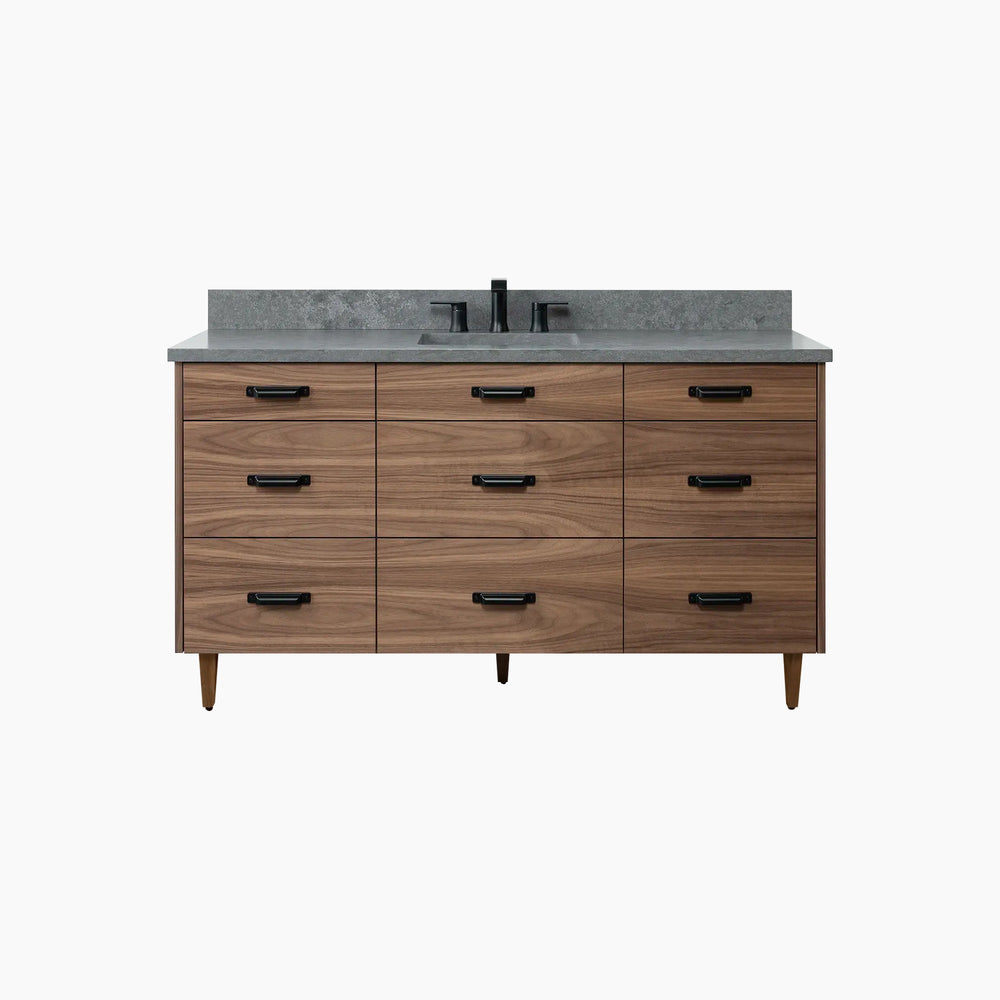 
                  
                    Asher 60" American Black Walnut Bathroom Vanity
                  
                