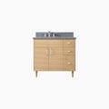 
                  
                    Austin 36" Natural White Oak Bathroom Vanity, Left Sink
                  
                