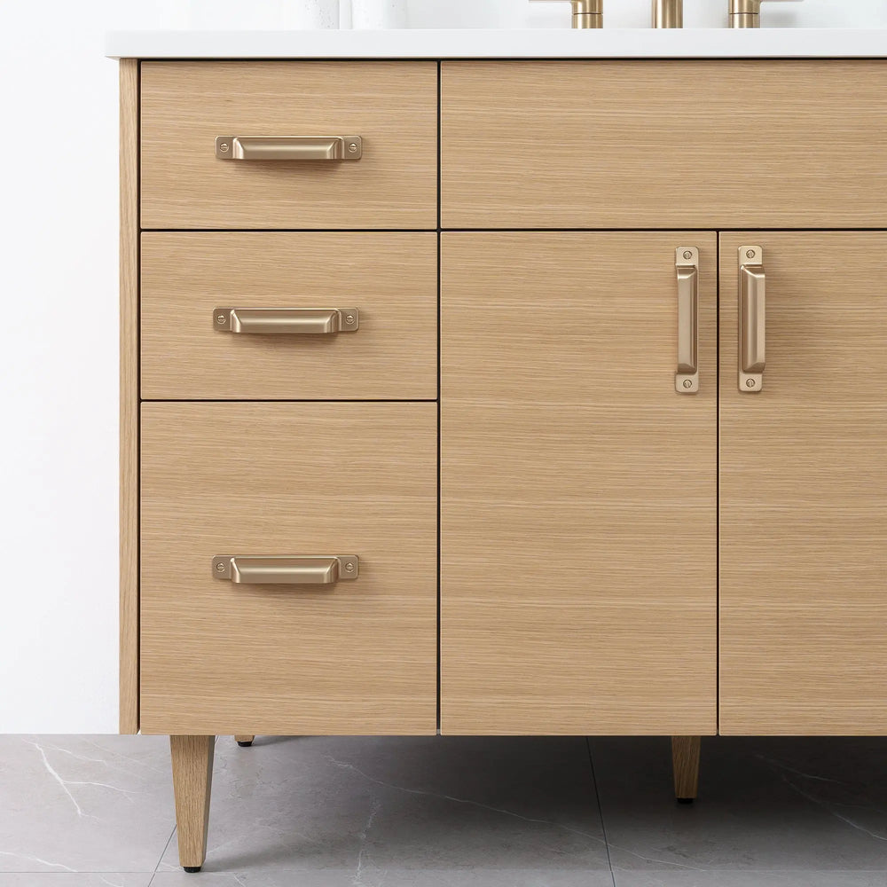 
                  
                    Austin 48" Natural White Oak Bathroom Vanity - Teodor Vanities
                  
                