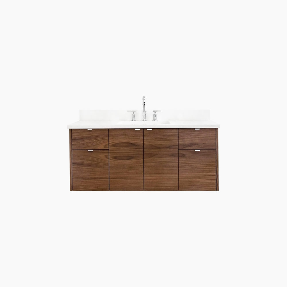 
                  
                    Austin 48" Wall Mount American Black Walnut Bathroom Vanity
                  
                