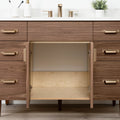 
                  
                    Austin Stainless SLIM 48" American Black Walnut Bathroom Vanity Teodor Bathroom Vanity Canada
                  
                