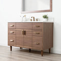 
                  
                    Austin Stainless SLIM 48" American Black Walnut Bathroom Vanity Teodor Bathroom Vanity Canada
                  
                