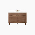 
                  
                    Austin Stainless SLIM 48" American Black Walnut Bathroom Vanity Teodor Bathroom Vanity Canada
                  
                