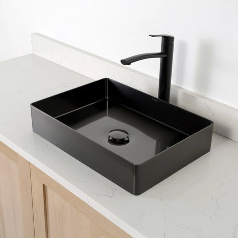 Rectangular Stainless Steel Undermount Sink Teodor Extra Bathroom Vanity Canada
