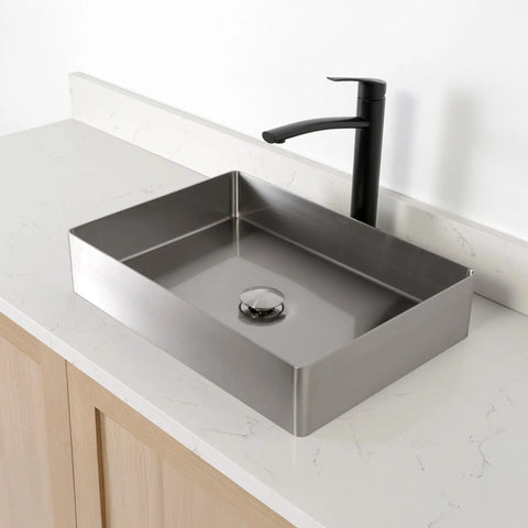 Rectangular Stainless Steel Undermount Sink Teodor Extra Bathroom Vanity Canada
