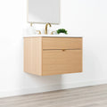
                  
                    Ashbury SLIM 30" Wall Mount Natural White Oak Bathroom Vanity - All Drawers Teodor Bathroom Vanity Canada
                  
                