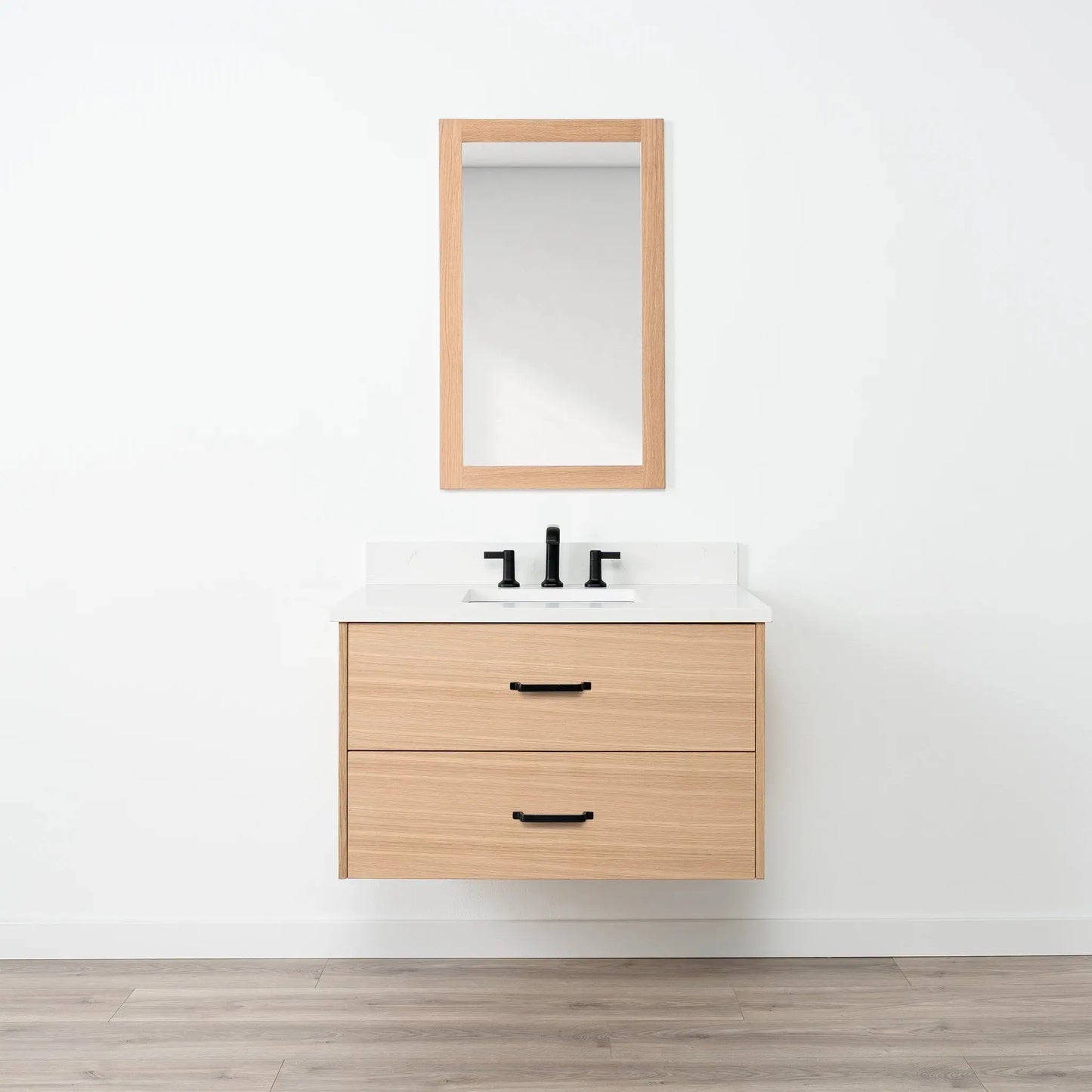 
                  
                    Ashbury 36" Wall Mount Natural White Oak Bathroom Vanity
                  
                
