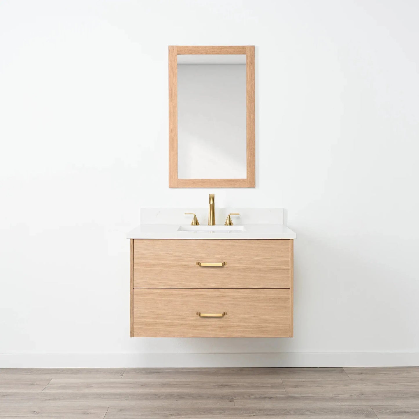 
                  
                    Ashbury 36" Wall Mount Natural White Oak Bathroom Vanity
                  
                