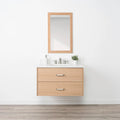 
                  
                    Ashbury SLIM 36" Wall Mount Natural White Oak Bathroom Vanity Teodor Bathroom Vanity Canada
                  
                