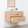 
                  
                    Ashbury SLIM 36" Wall Mount Natural White Oak Bathroom Vanity Teodor Bathroom Vanity Canada
                  
                