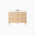 
                  
                    Ashbury SLIM 48" Natural White Oak Bathroom Vanity - All Drawers Teodor Bathroom Vanity Canada
                  
                