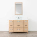 
                  
                    Ashbury SLIM 48" Natural White Oak Bathroom Vanity - All Drawers Teodor Bathroom Vanity Canada
                  
                