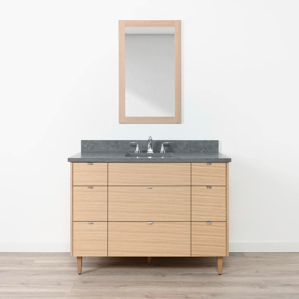 
                  
                    Ashbury 48" Natural White Oak Bathroom Vanity w/ Drawers
                  
                