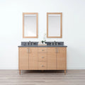 
                  
                    Ashbury SLIM 60" Natural White Oak Bathroom Vanity, Double Sink Teodor Bathroom Vanity Canada
                  
                