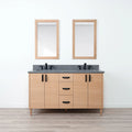 
                  
                    Ashbury SLIM 60" Natural White Oak Bathroom Vanity, Double Sink Teodor Bathroom Vanity Canada
                  
                
