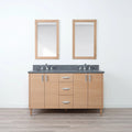 
                  
                    Ashbury SLIM 60" Natural White Oak Bathroom Vanity, Double Sink Teodor Bathroom Vanity Canada
                  
                