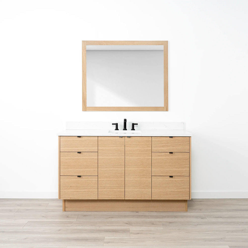 
                  
                    Ashbury 60" Natural White Oak Bathroom Vanity
                  
                