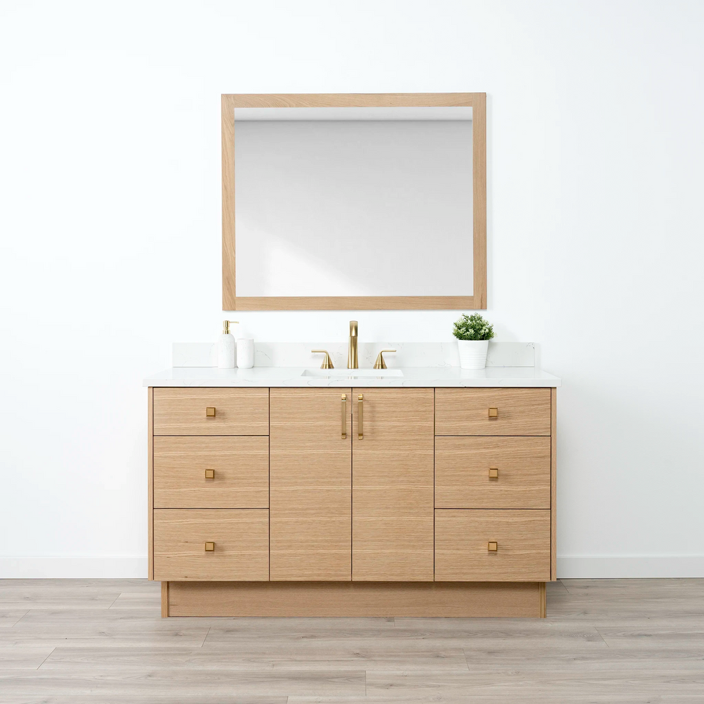 
                  
                    Ashbury 60" Natural White Oak Bathroom Vanity
                  
                