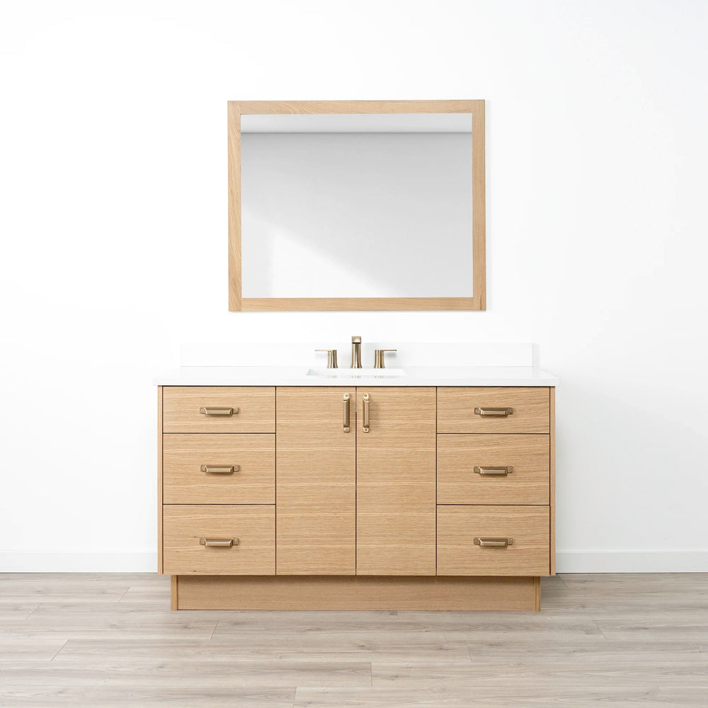 
                  
                    Ashbury 60" Natural White Oak Bathroom Vanity
                  
                