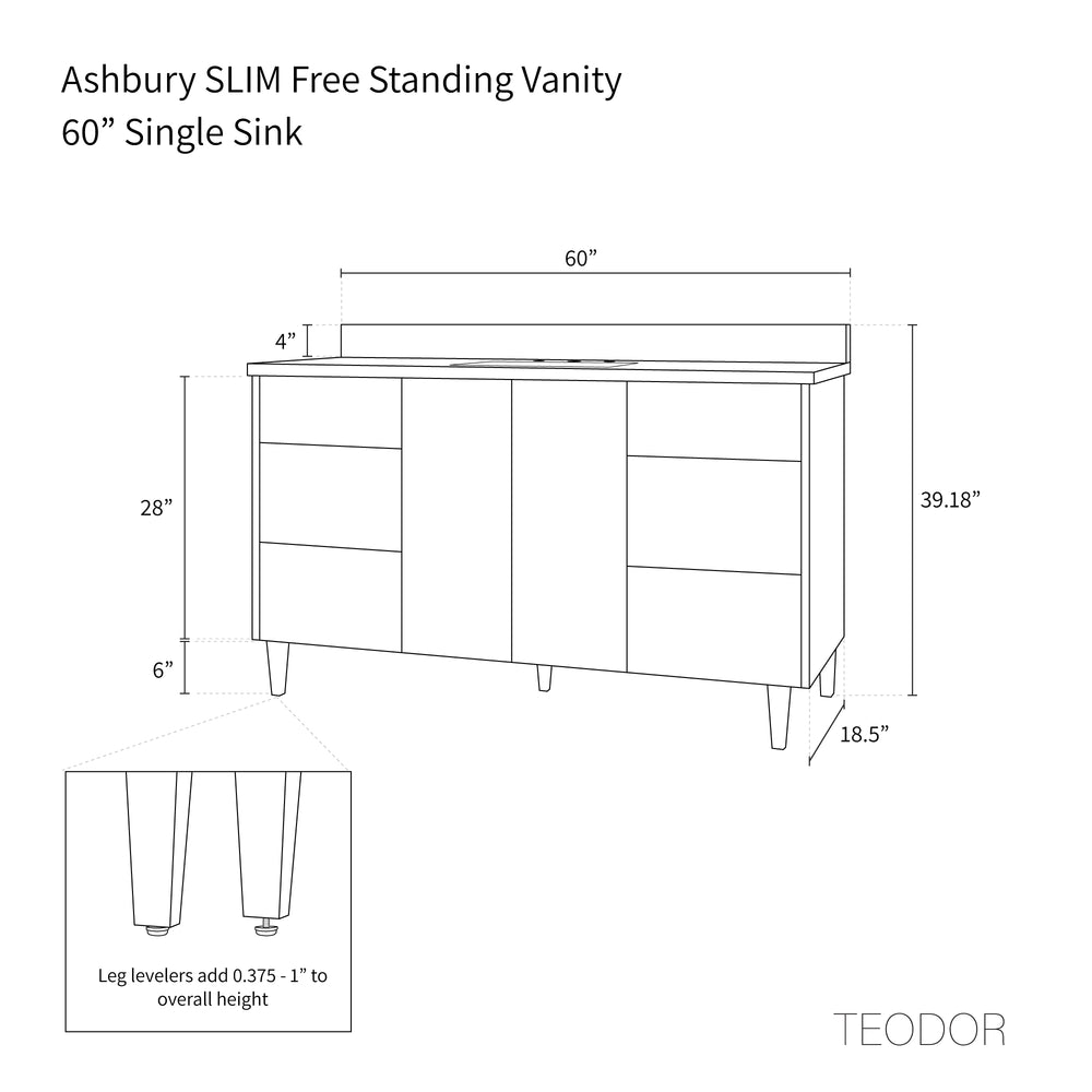 
                  
                    Ashbury SLIM 60" Natural White Oak Bathroom Vanity
                  
                