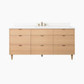 
                  
                    Ashbury SLIM 72" Natural White Oak Bathroom Vanity - All Drawers Teodor Bathroom Vanity Canada
                  
                