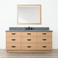 
                  
                    Ashbury SLIM 72" Natural White Oak Bathroom Vanity - All Drawers Teodor Bathroom Vanity Canada
                  
                
