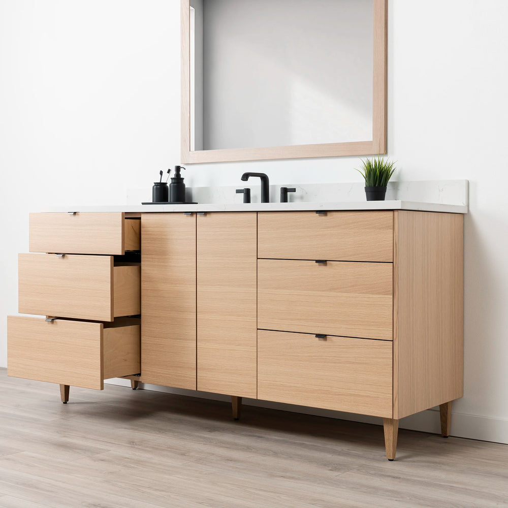 
                  
                    Ashbury 72" Natural White Oak Bathroom Vanity
                  
                