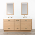 
                  
                    Ashbury SLIM 72" Natural White Oak Bathroom Vanity, Double Sink - All Drawers Teodor Bathroom Vanity Canada
                  
                