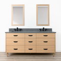
                  
                    Ashbury SLIM 72" Natural White Oak Bathroom Vanity, Double Sink - All Drawers Teodor Bathroom Vanity Canada
                  
                