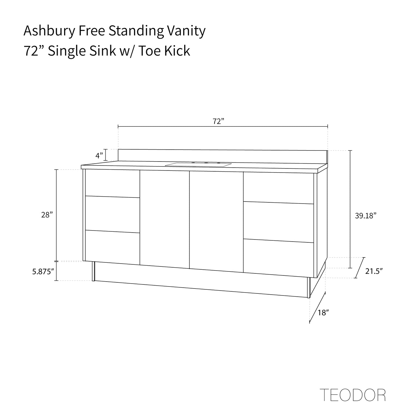 
                  
                    Ashbury 72" Natural White Oak Bathroom Vanity
                  
                