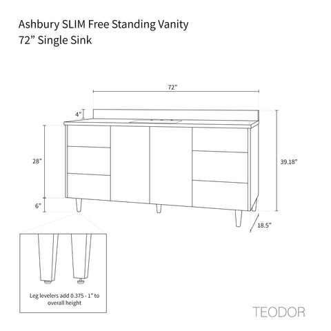 Ashbury SLIM 72