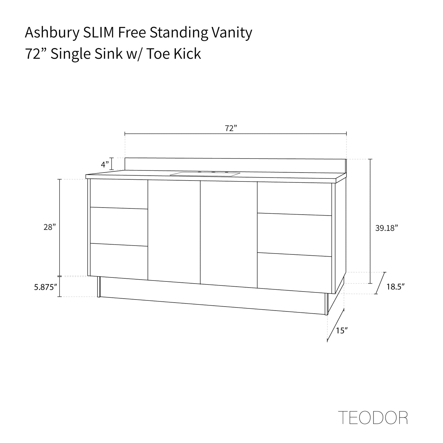 
                  
                    Ashbury SLIM 72" Natural White Oak Bathroom Vanity
                  
                