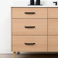 
                  
                    Ashbury SLIM 72" Natural White Oak Bathroom Vanity - All Drawers Teodor Bathroom Vanity Canada
                  
                