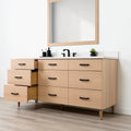 
                  
                    Ashbury SLIM 72" Natural White Oak Bathroom Vanity - All Drawers Teodor Bathroom Vanity Canada
                  
                
