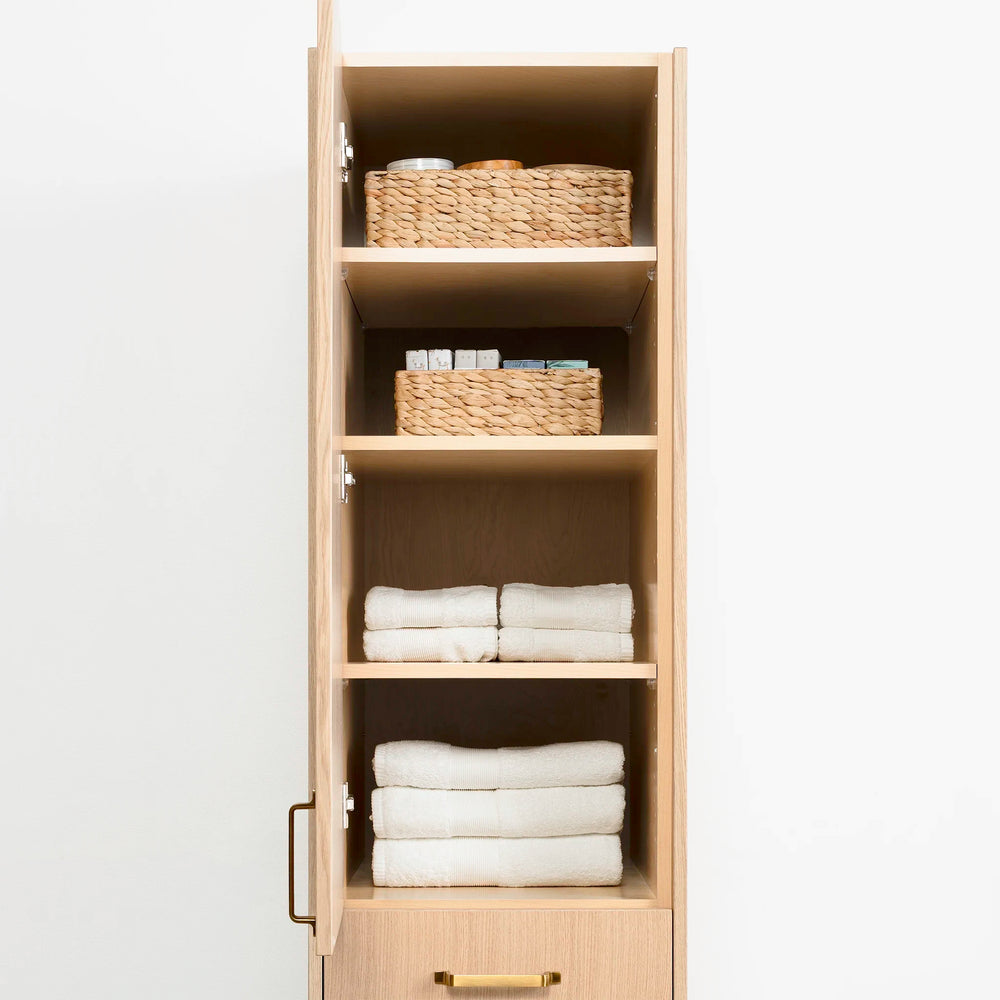 
                  
                    Ashbury Natural White Oak Linen Cabinet
                  
                